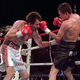 De La Hoya tags Genaro Hernandez during a 1995 bout.